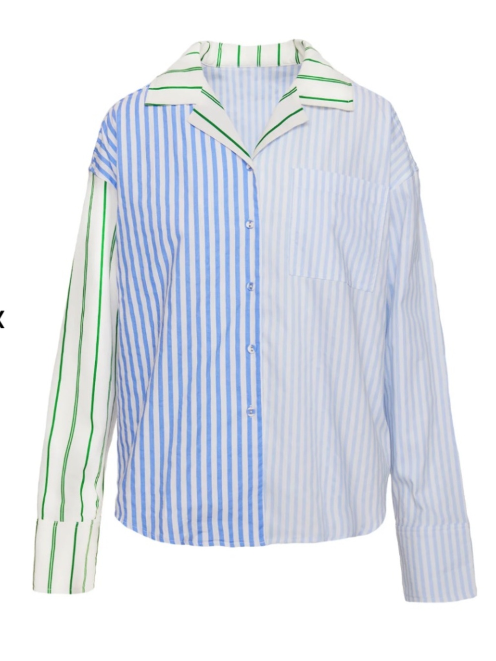 Princess Polly Get the Picture Shirt | Striped Button-Up | Size Small - Picture 5 of 6